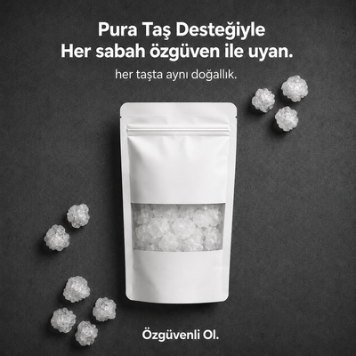 2 Paket Pura Taş - Özgüven Taşı (500 GR Doğal Taş)